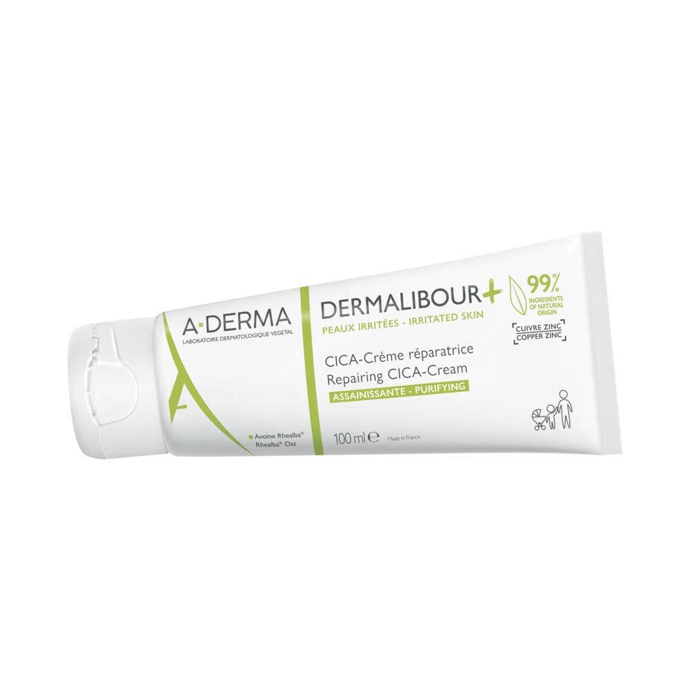 A-Derma Dermalibour+ Crema riparatrice lenitiva Cica per pelli irritate 100 ml