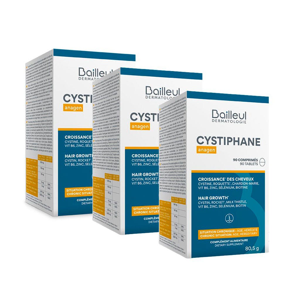 Bailleul Cystiphane Anagen crescita dei capelli situazione cronica 3 x 90 compresse