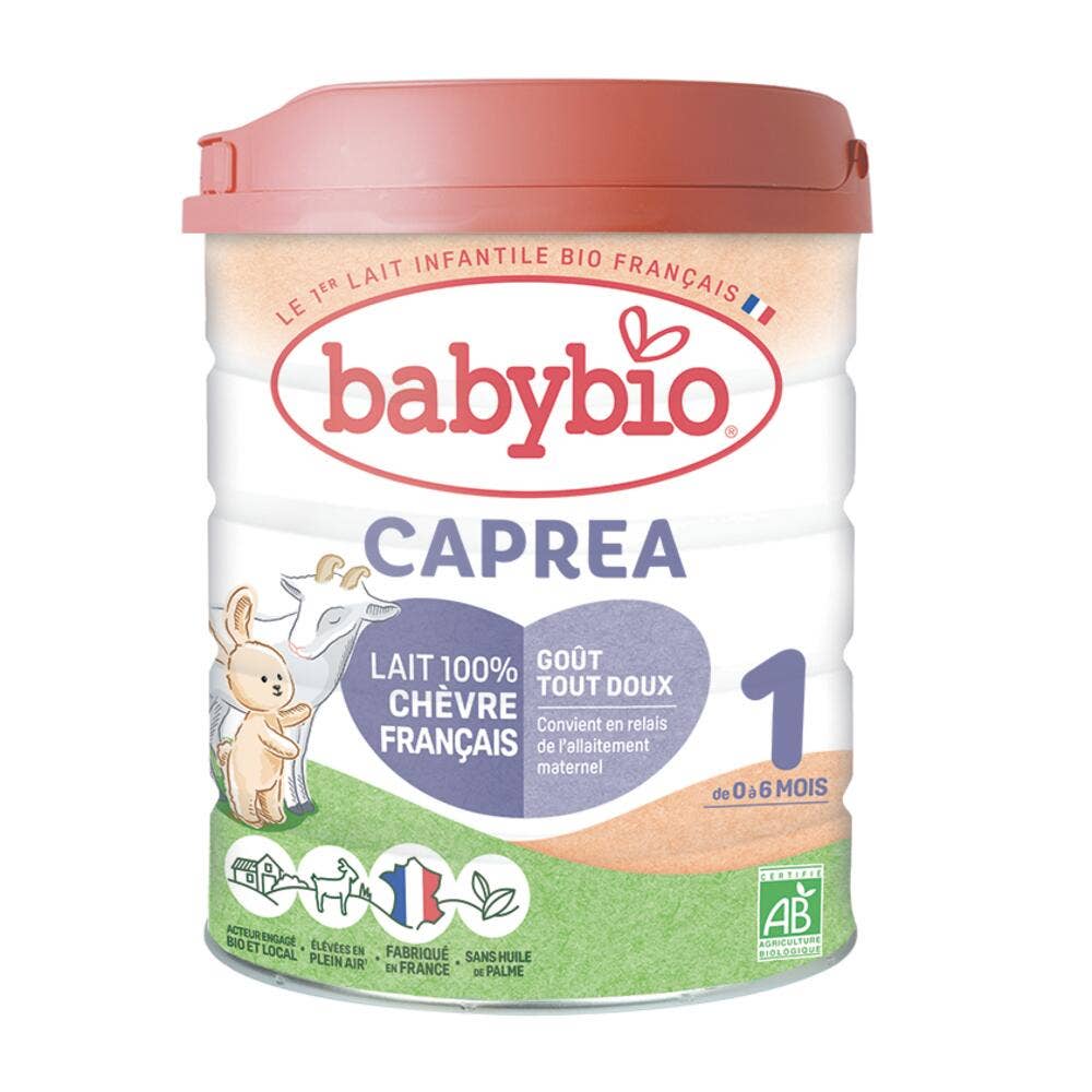 Babybio Latte per l'Infanzia Latte in polvere Caprea 1 bio al latte di capra a partire da 0 mesi 800 g