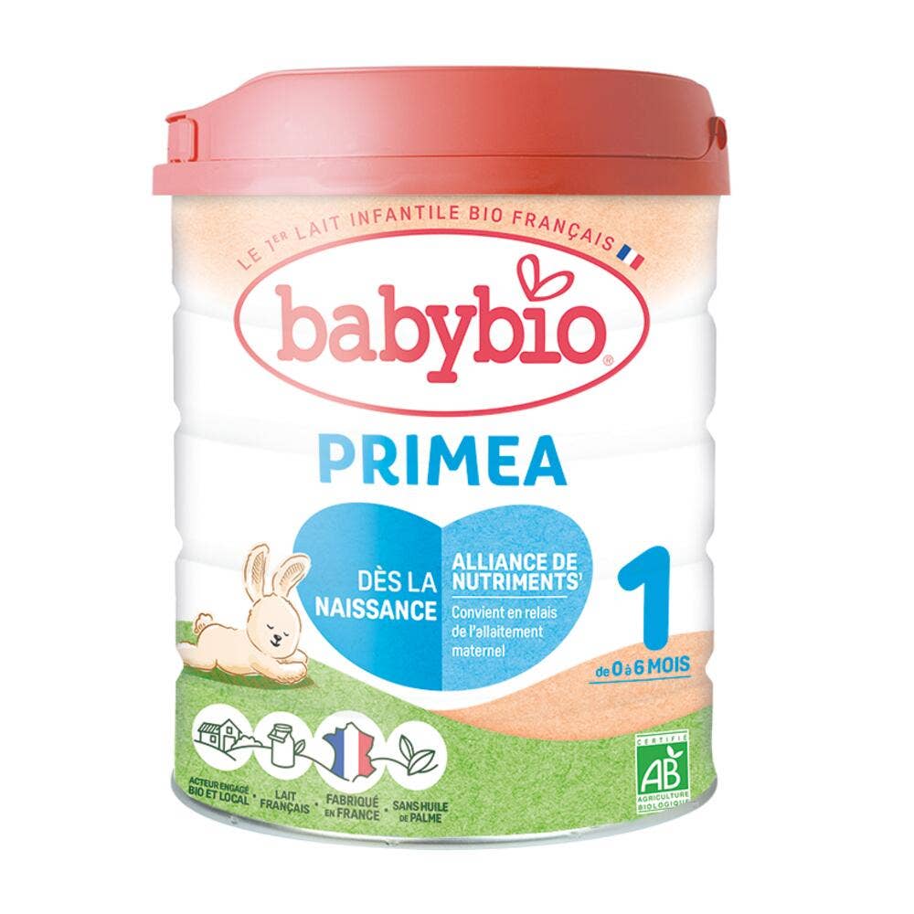 Babybio Latte per l'Infanzia Primea 1 Latte in polvere biologico 0 a 6 mesi 800g