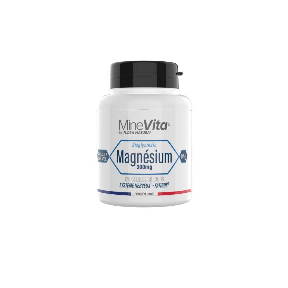 Flora Natura Minevita® Bisglicinato di magnesio 120 capsule
