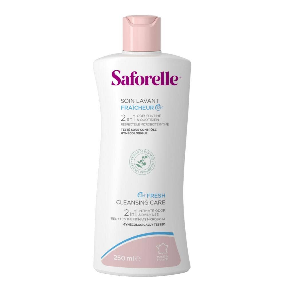 Saforelle Trattamento detergente alla bardana fresca 250ml