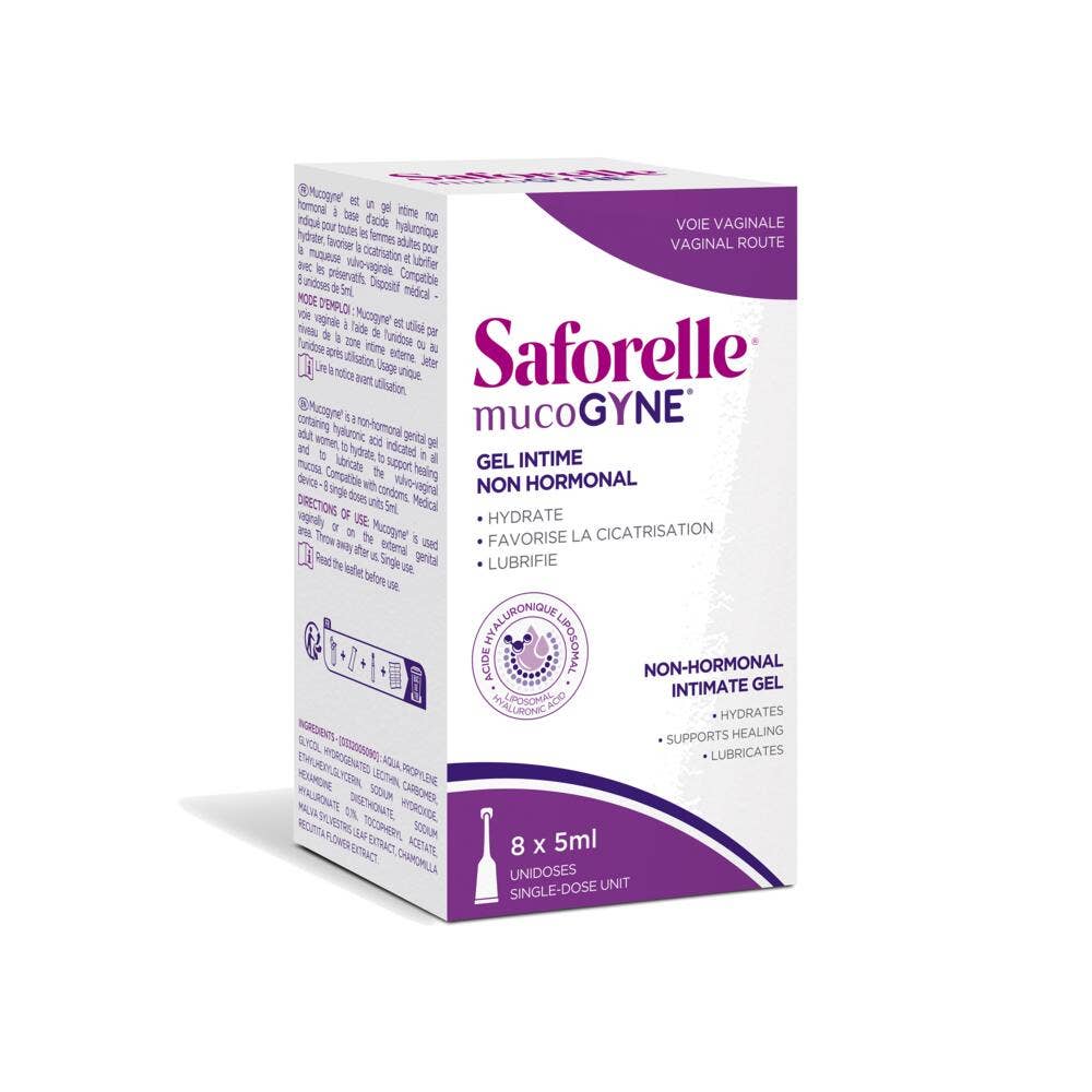 Saforelle Mucogyne Gel intimo non ormonale 8x5 ml