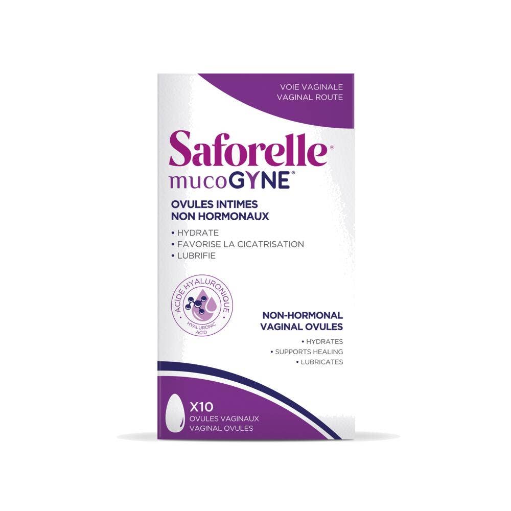 Saforelle Mucogyne Ovuli vaginali intimi non ormonali 10 unità