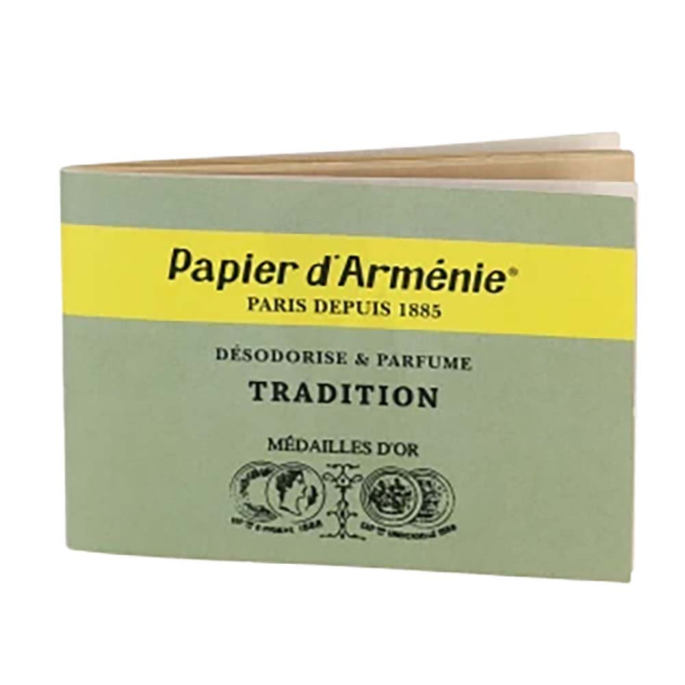 Papier D'Armenie Taccuino di carta da bruciare deodora e profuma 12 Fogli