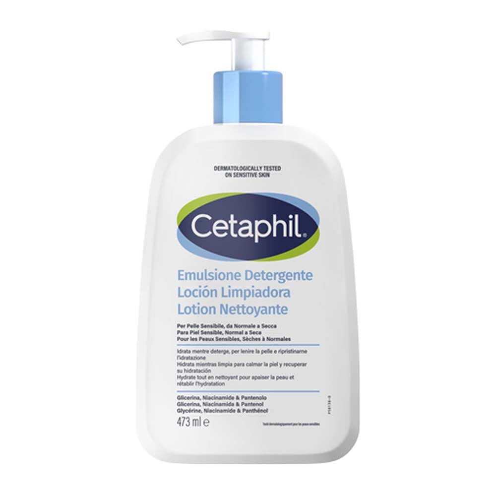 Cetaphil acqua micellare detergente viso e corpo per pelli sensibili 460ml