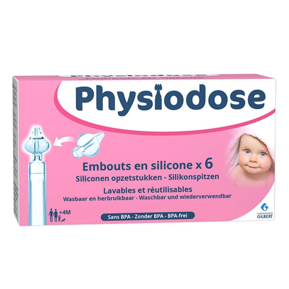 Gilbert Physiodose Puntali in silicone x 6