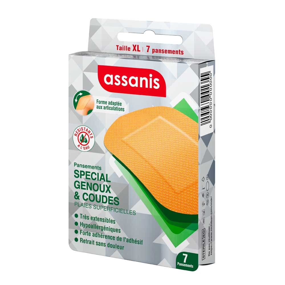 Assanis Cerotto speciale per ginocchia e gomiti x 7