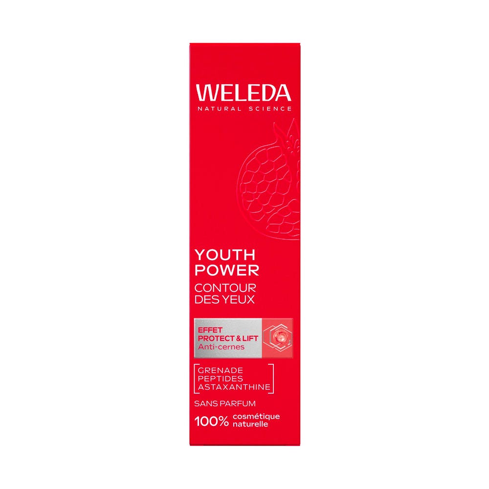 Weleda Youth Power Crema contorno occhi effetto Protect & Lift e peptidi di maca 12 ml