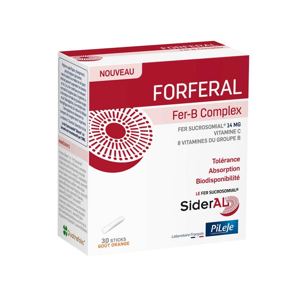 Pileje Forferal Fer-B Complex 30 stick orodispersibili
