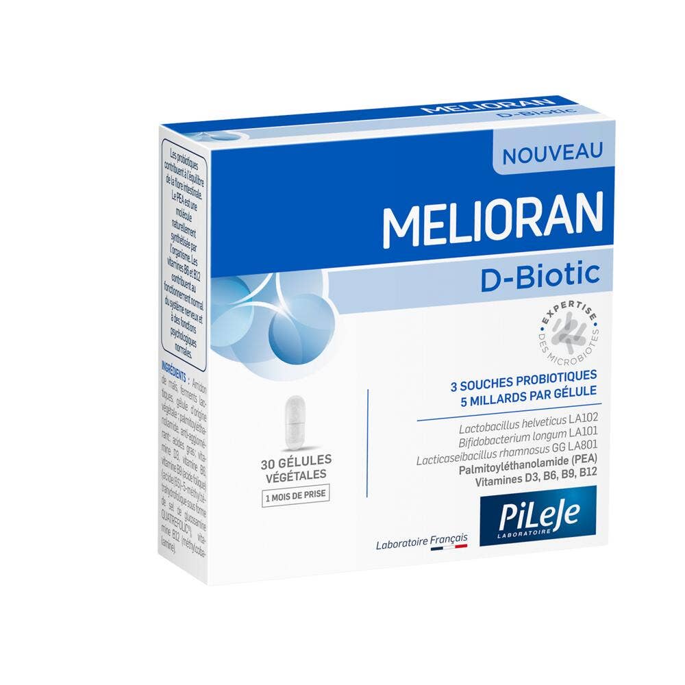Pileje Melioran D-Biotic 30 capsule