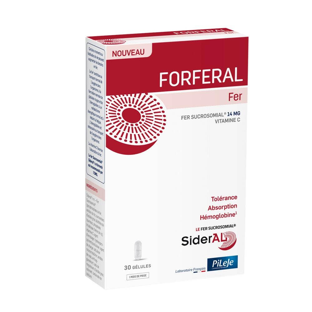Pileje Forferal Ferro 30 capsule