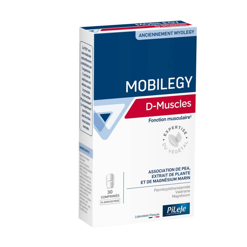 Pileje Mobilegy D-Muscles 30 compresse