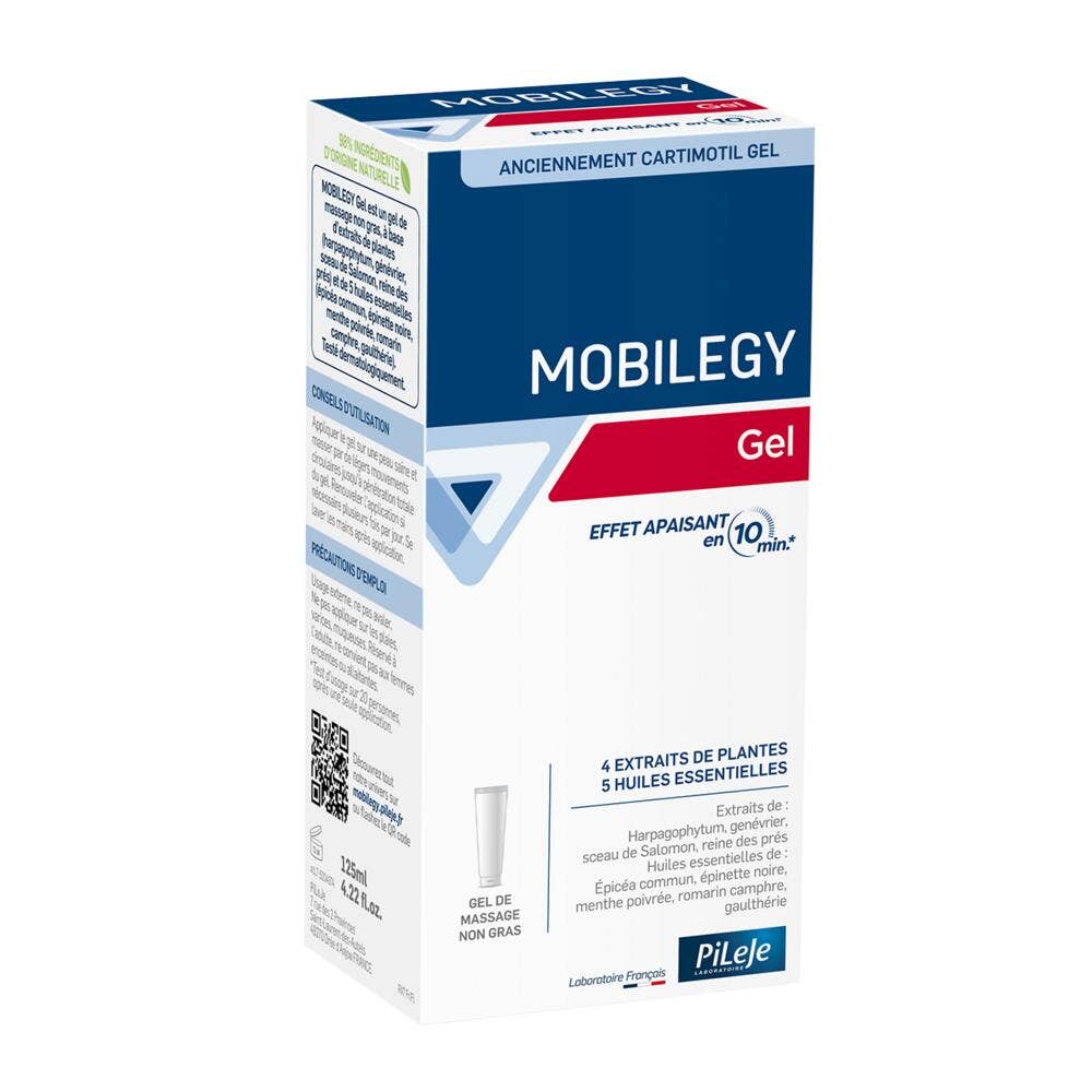 Pileje Mobilegy Gel effetto lenitivo 125 ml