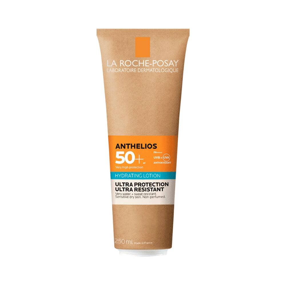 La Roche-Posay Anthelios Latte solare idratante corpo SPF50+ 250 ml Anthelios senza profumo tubo eco-responsabile 250 ml