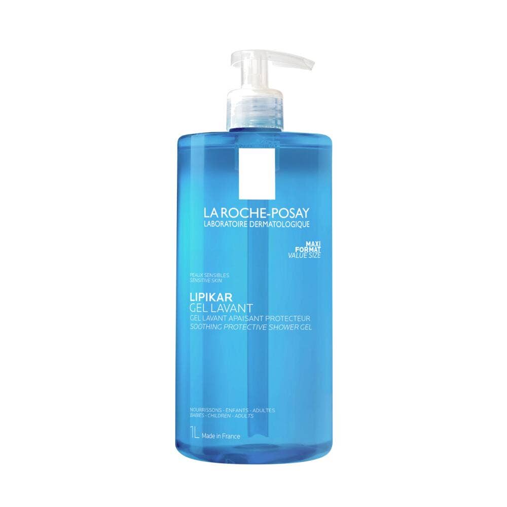 La Roche-Posay Lipikar Doccia schiuma detergente lenitiva protettiva per pelle sensibile 1 L