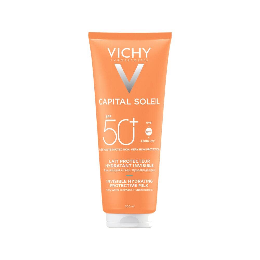 Vichy Capital Soleil Invisible Lozione protettiva idratante SPF50+ 300 ml