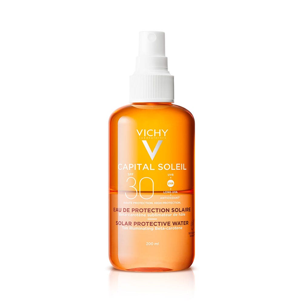 Vichy Capital Soleil Acqua Solare Protettiva SPF30 Abbronzatura Intensa 200ml