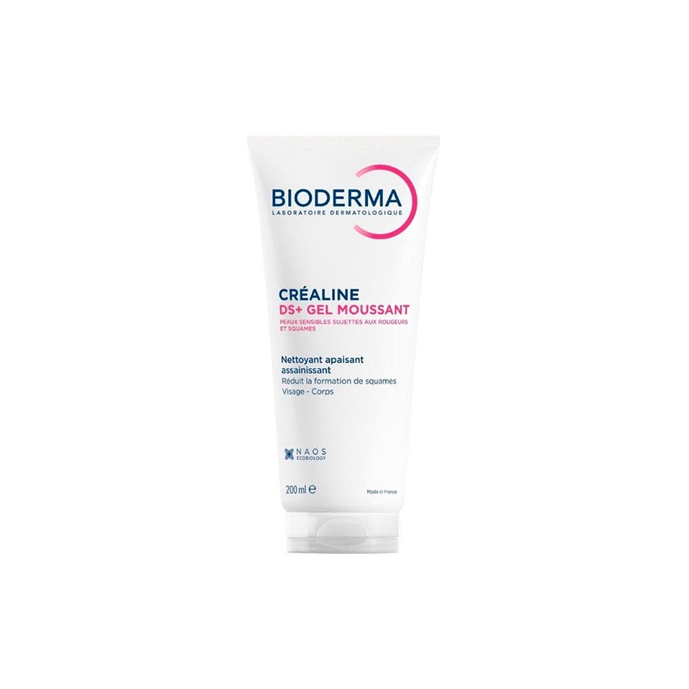 Bioderma Crealine DS+ gel detergente lenitivo e purificante 200 ml