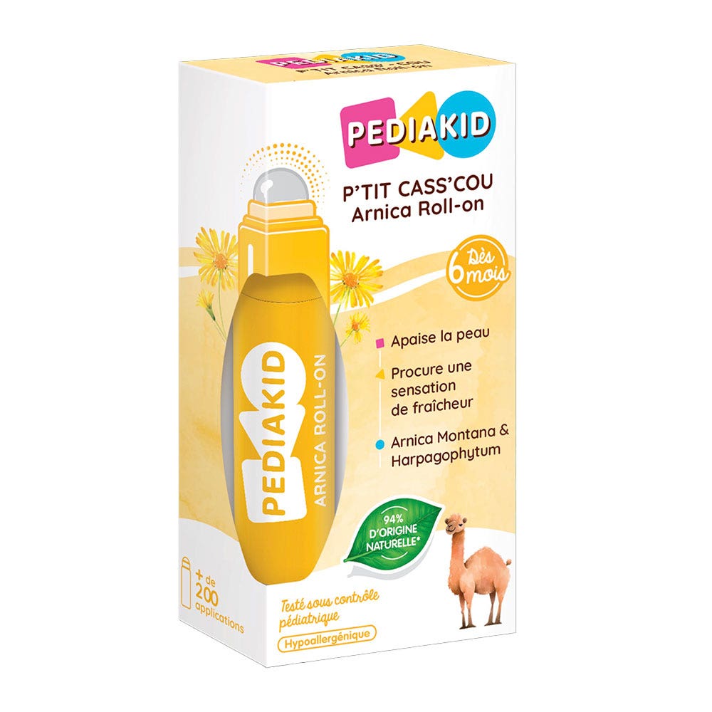 Pediakid P'TIT CASS'COU roll-on all'arnica 15 ml