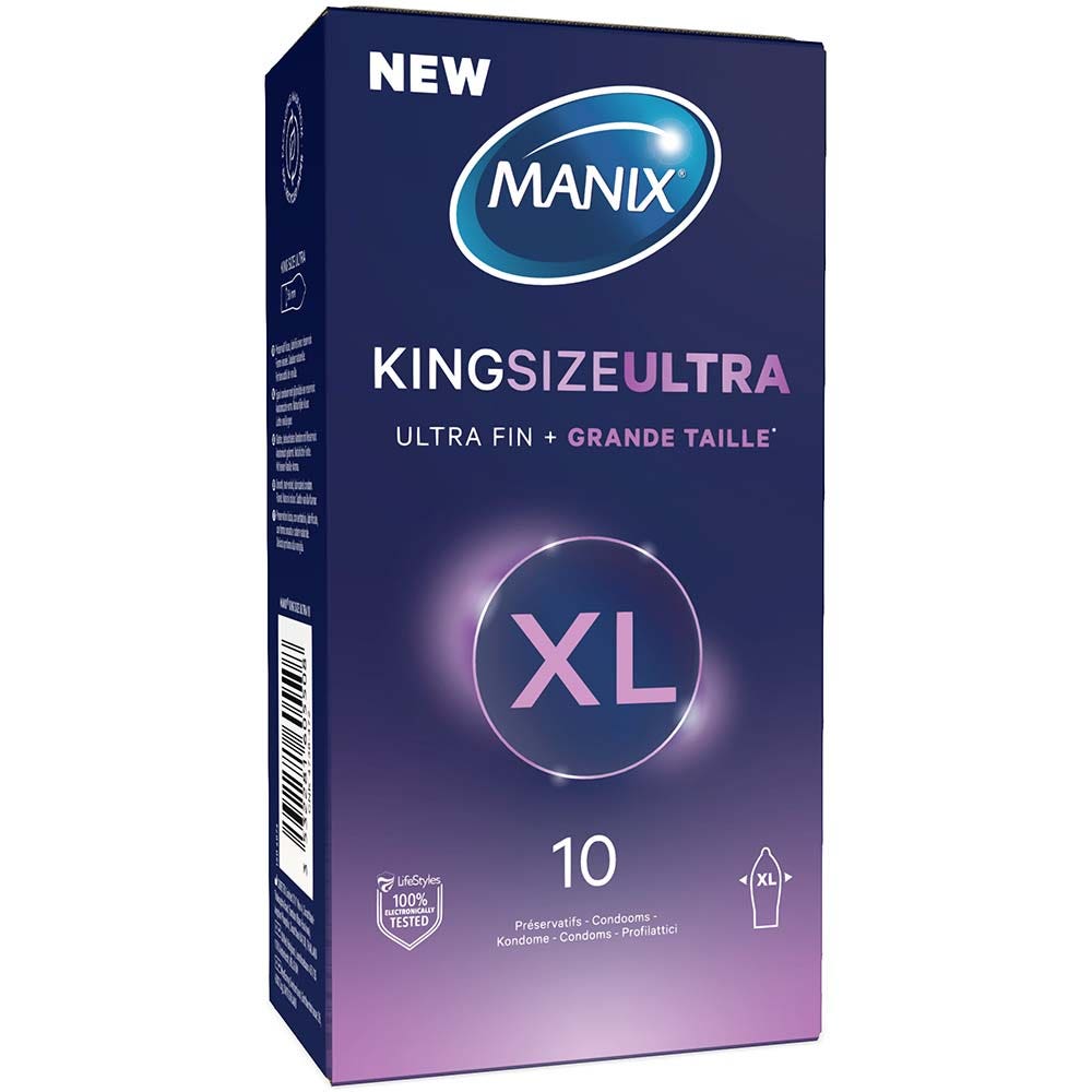 Manix Preservativi King Size Ultra 10 unità