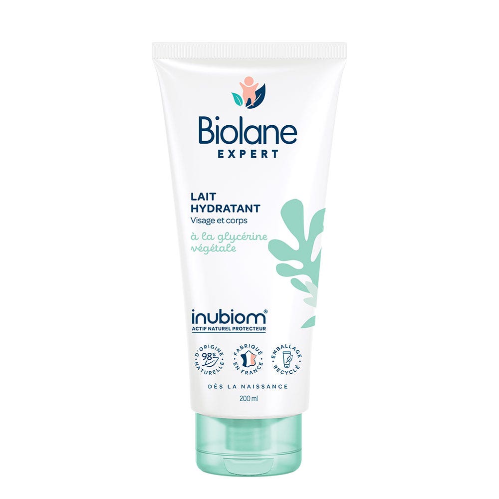Biolane Esperto Lait Hydratant Bébé Visage & Corps à la glycérine végétale 200ml