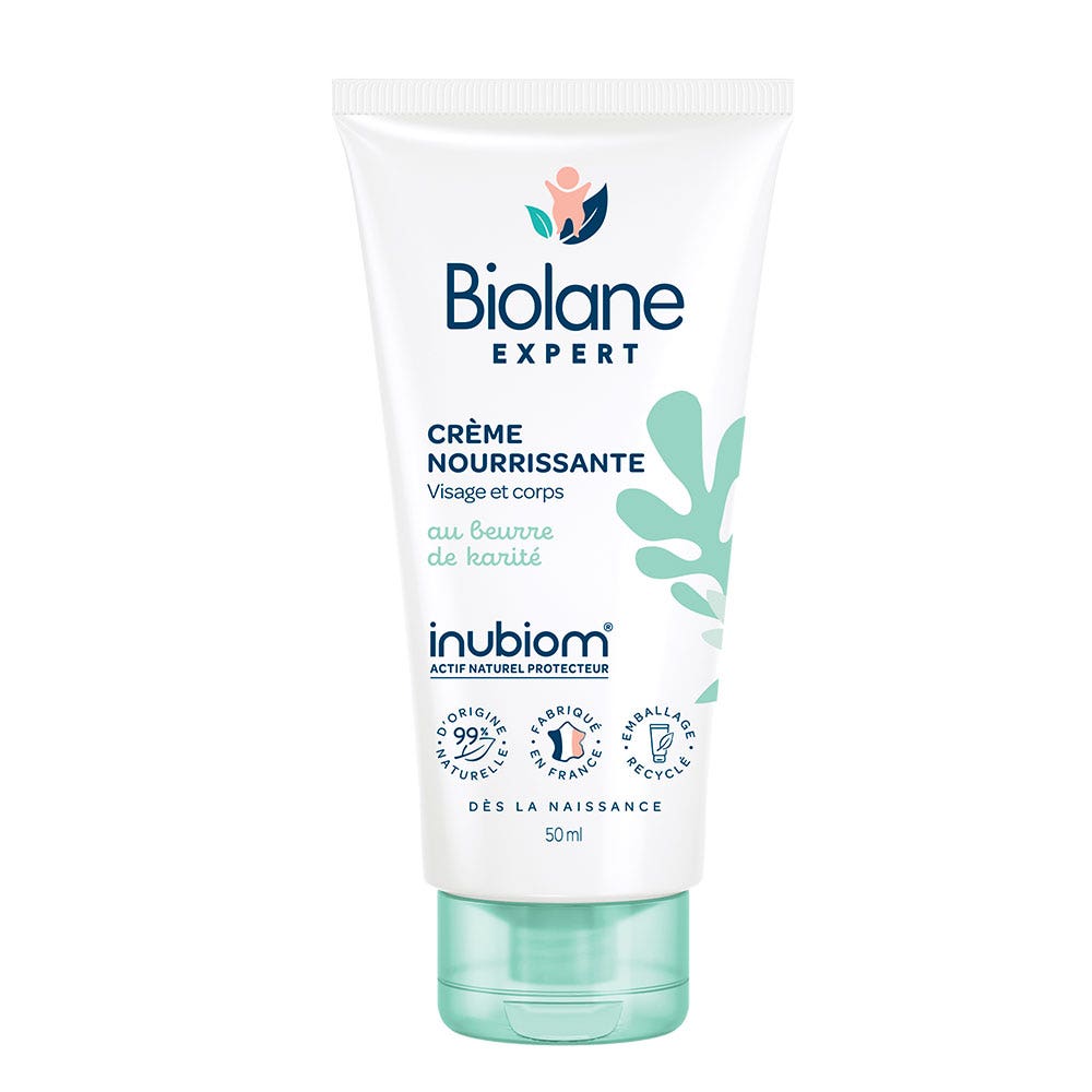 Biolane Esperto Crema nutriente viso e corpo per bebè 50 ml