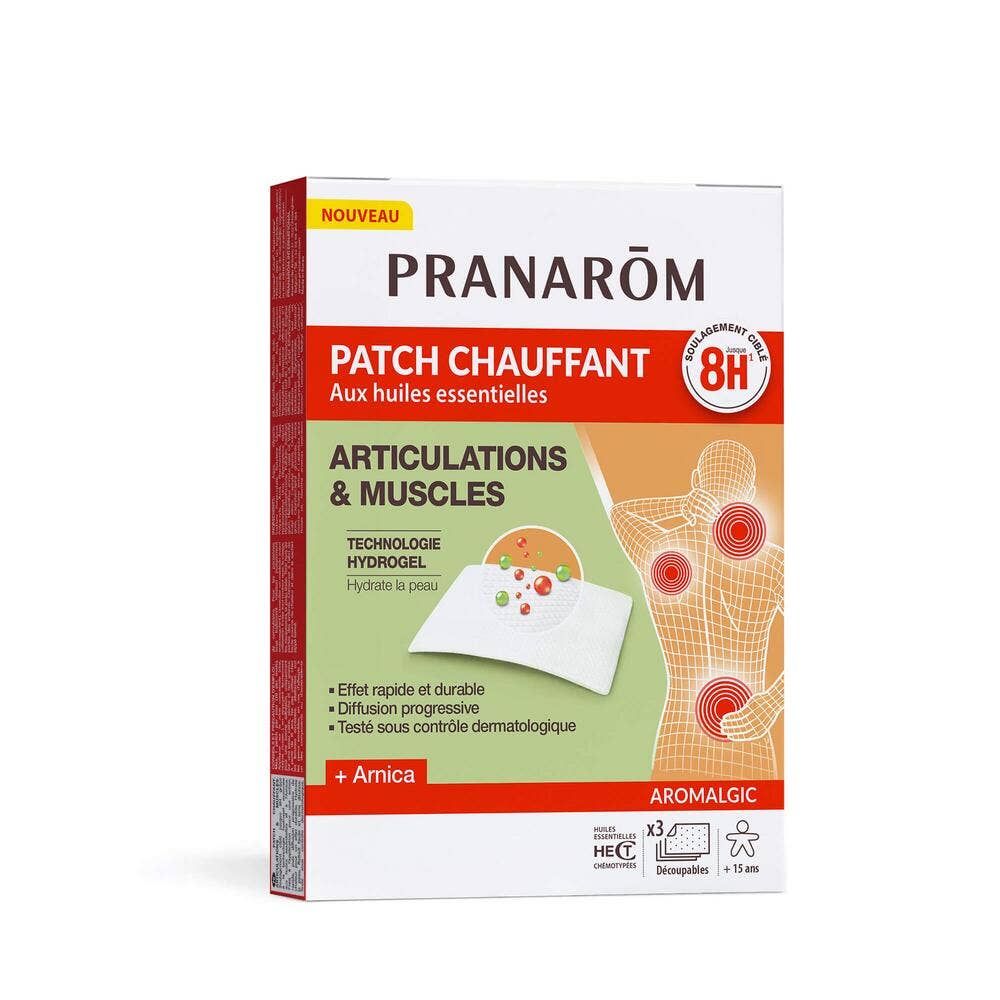 Pranarôm Aromalgic Cerotti autoriscaldanti x 3