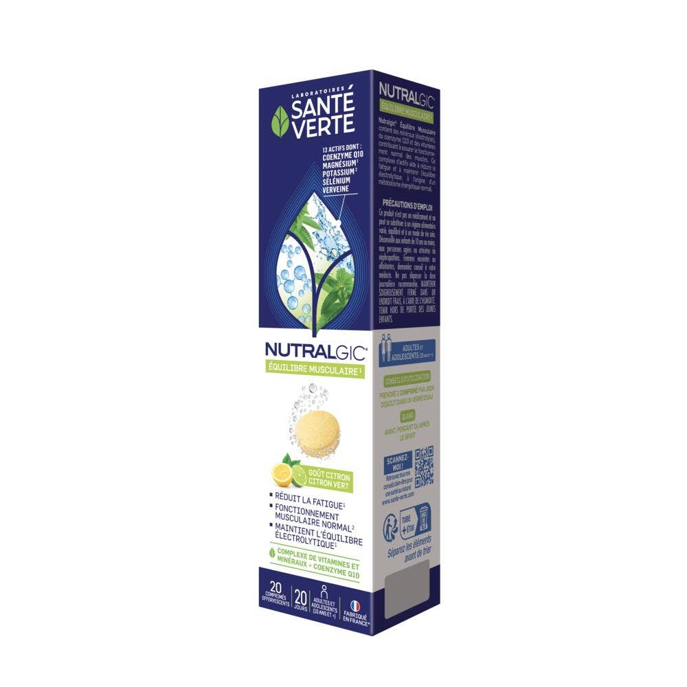 Sante Verte Nutralgic Equilibrio muscolare 20 compresse effervescenti
