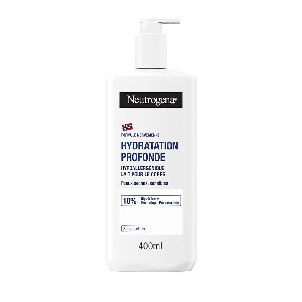 Neutrogena Idratazione profonda Latte corpo in crema ipoallergenico per pelli molto secche 400 ml