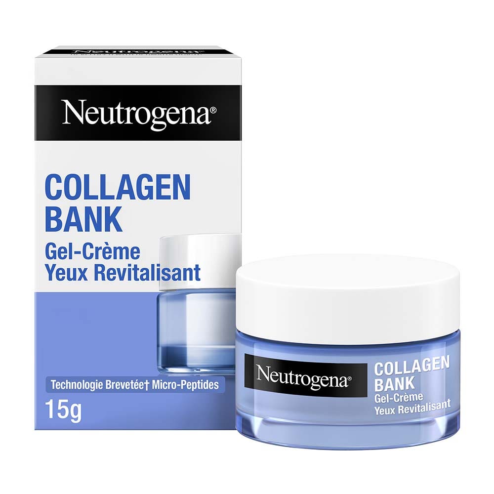 Neutrogena Collagen Bank Gel-crema contorno occhi rivitalizzante occhiaie e borse 30 ml