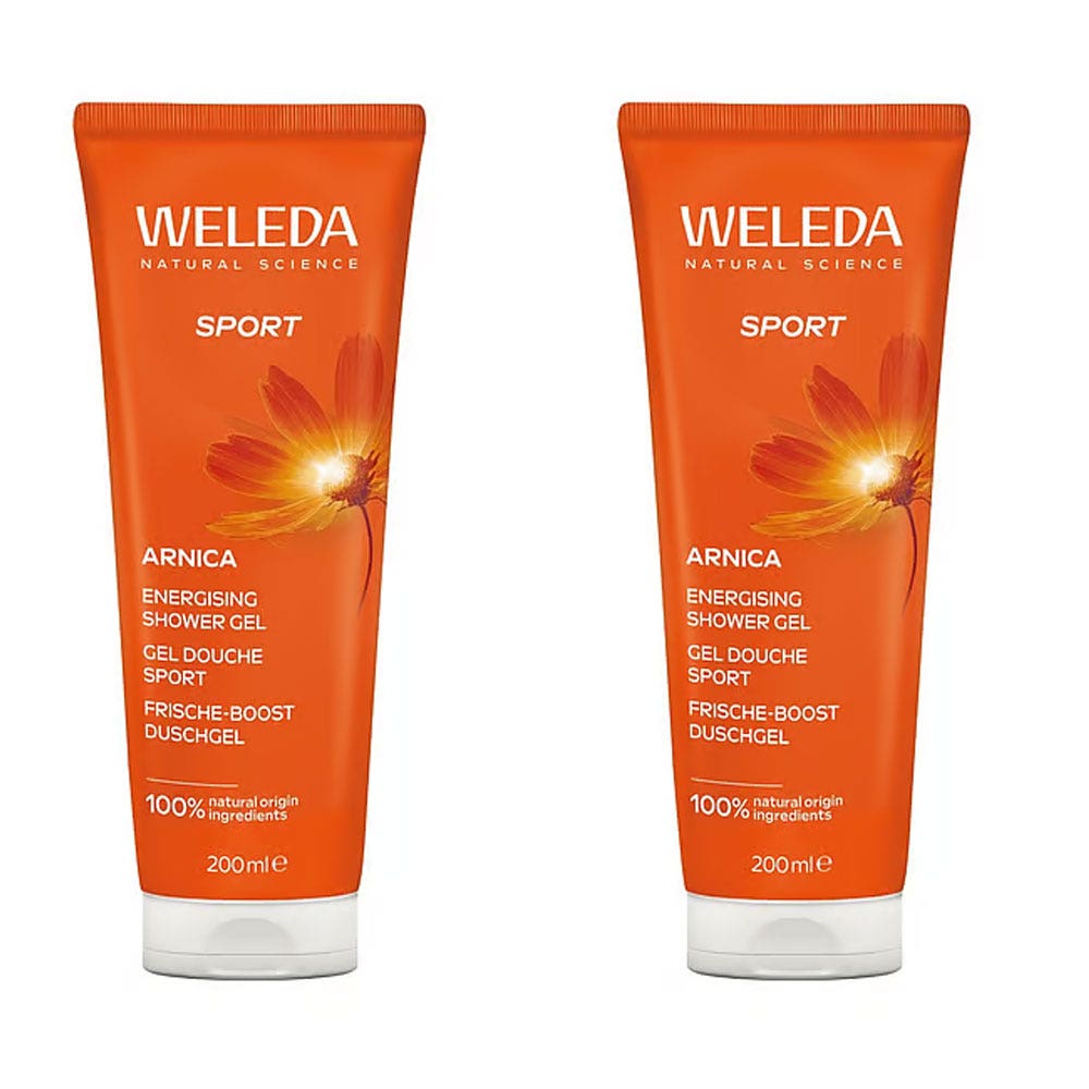 Weleda Arnica Doccia schiuma sport 2 x 200 ml