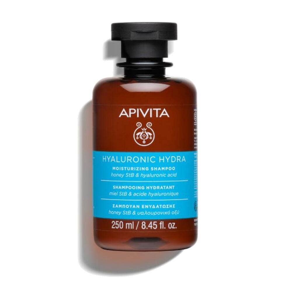 Apivita Hyaluronic Hydra Shampoo Tous Types de Cheveux 250ml