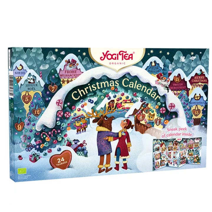 Yogi Tea Calendario dell'avvento 24 bustine diverse