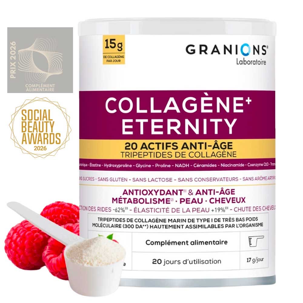 Granions Collagene Eternity gusto lampone 343 g