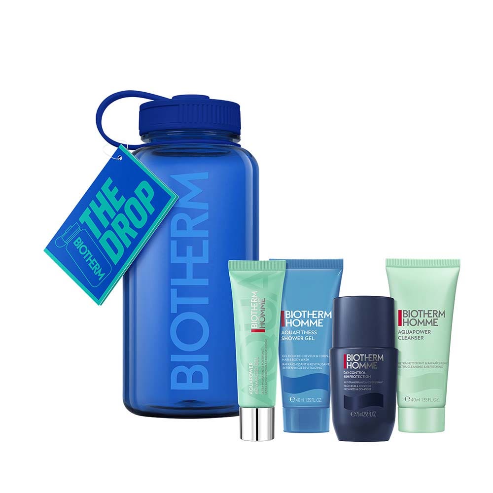 Biotherm Drop Collection Gli essenziali per l'idratazione degli uomini per viso e corpo