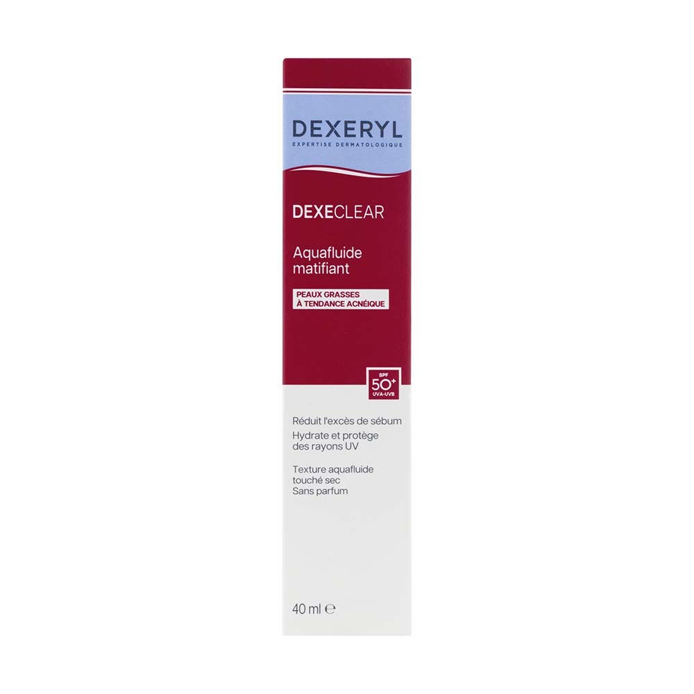 Dexeryl Dexeclear Fluido acquoso opacizzante SPF50+ 40 ml