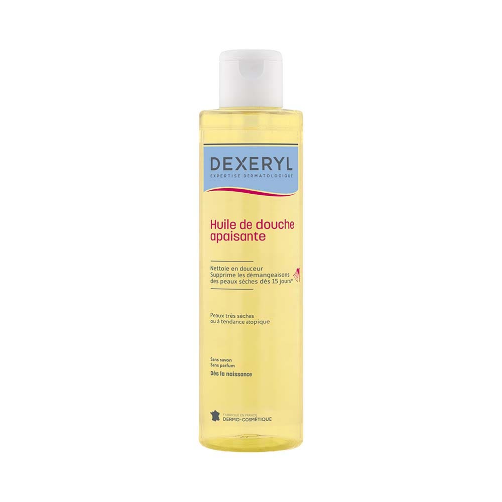 Dexeryl Huile de Douche Apaisante pelle molto secca o con tendenza atopica 200 ml