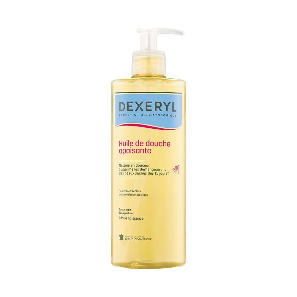 Dexeryl Huile de Douche Apaisante pelle molto secca o con tendenza atopica 500 ml