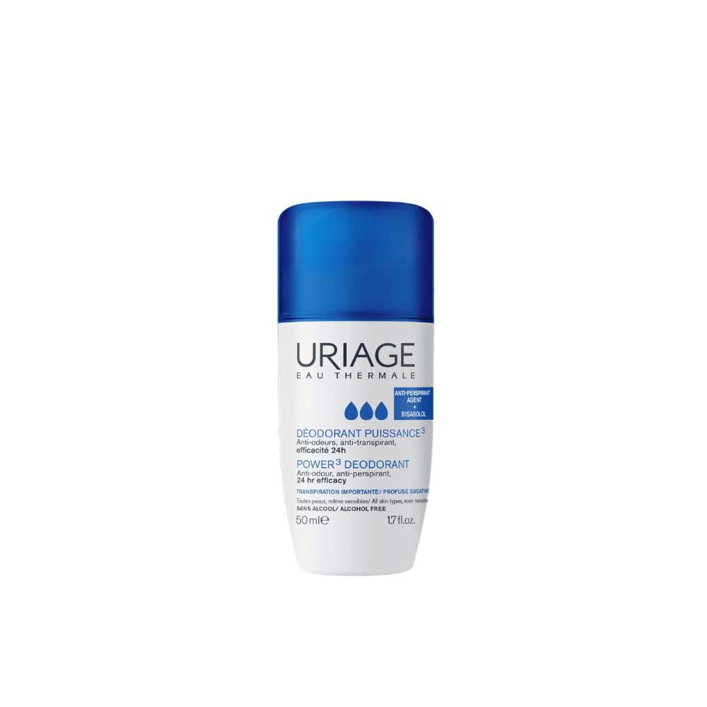 Uriage Igiene Deodorante Power3 Roll-on Pelle Sensibile - 50ml