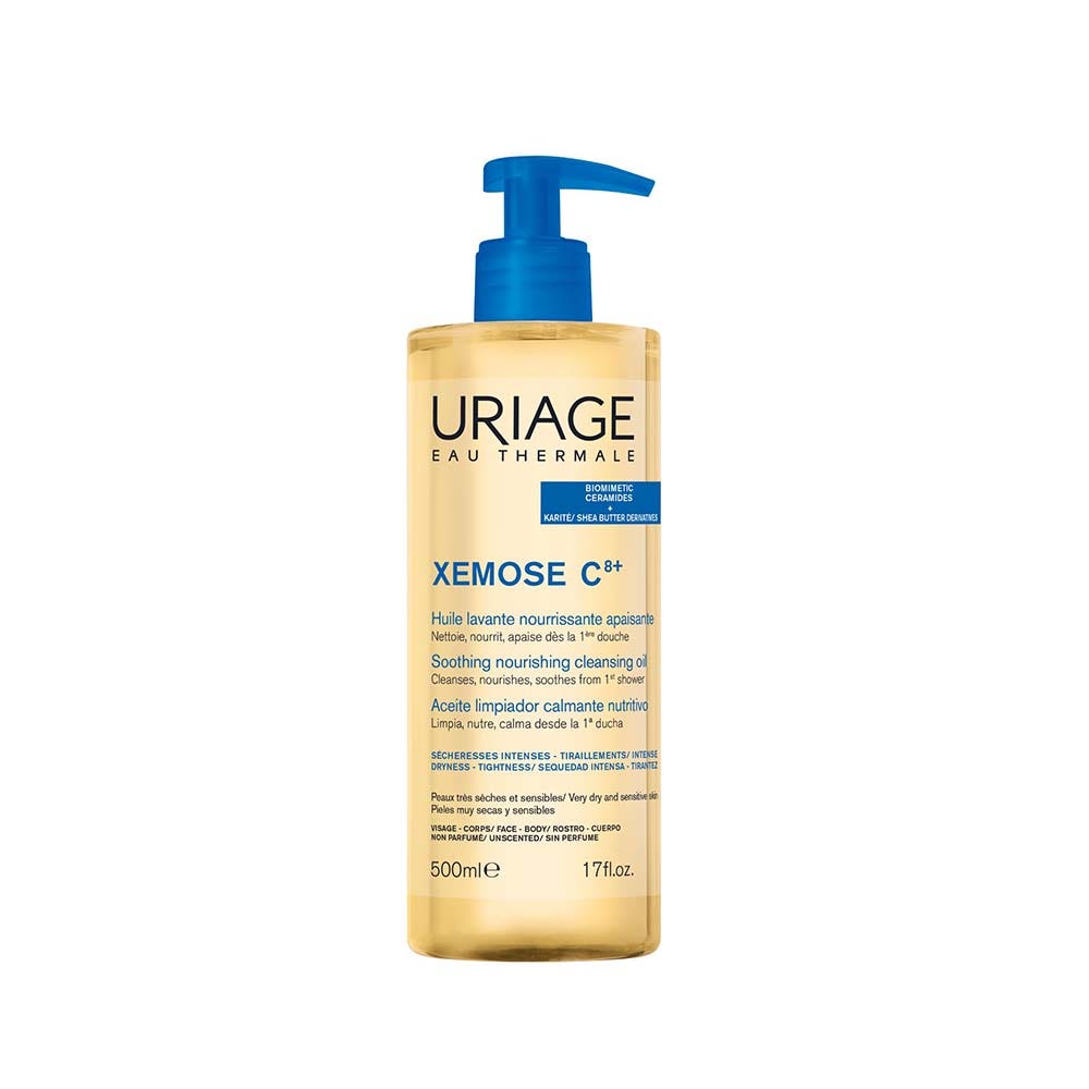 Uriage Xémose C8+ Olio detergente anti-prurito e con tendenza atopica 500 ml
