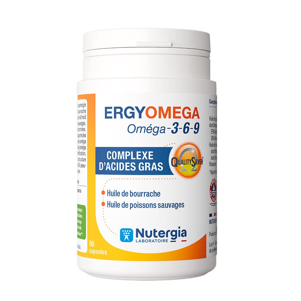 Nutergia Ergyoméga Omega 3-6-9 90 capsule