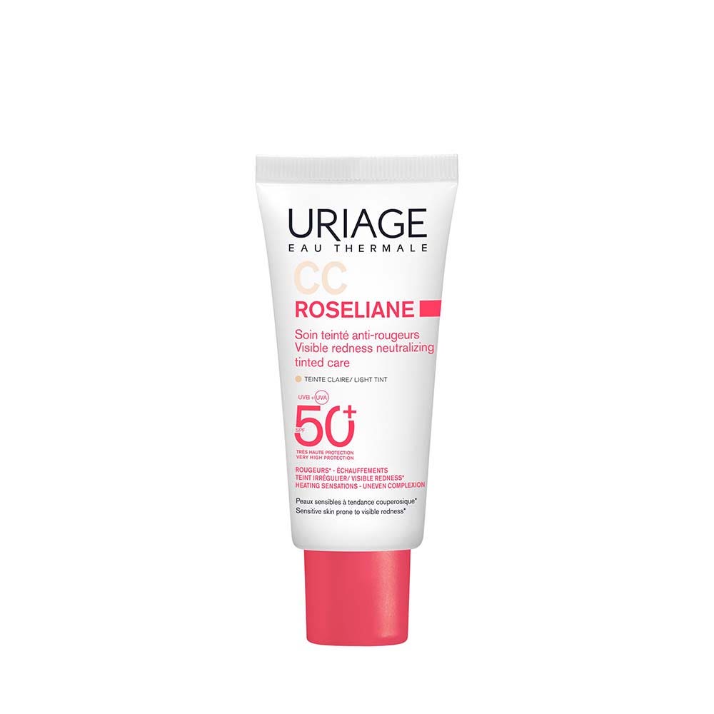 Uriage Roseliane CC Cream SPF50+ Pelle sensibile soggetta ad arrossamenti 40ml