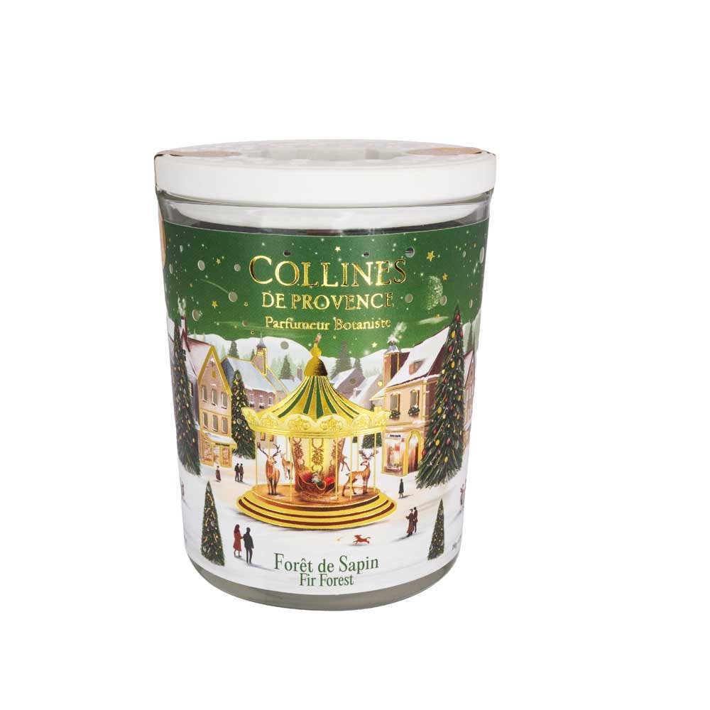 Les Collines de Provence Candela profumata edizione limitata Foresta di abete 180 g