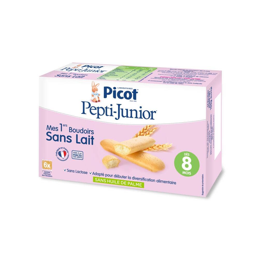 Picot I miei primi biscotti senza latte A partire da 8 mesi 6 Bustine con 4 Biscotti