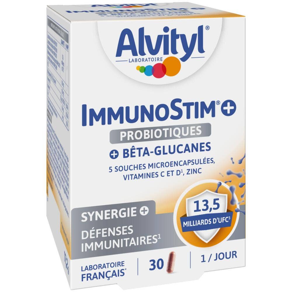 Alvityl Immunostim+ Probiotici 30 capsule vegetali