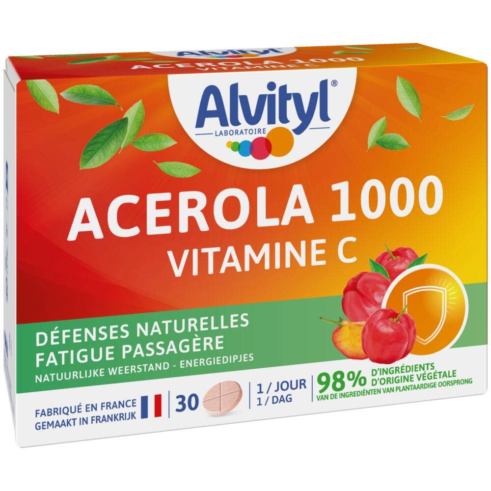 Alvityl Acerola 1000 vitamina C per le difese immunitarie 30 compresse N.A