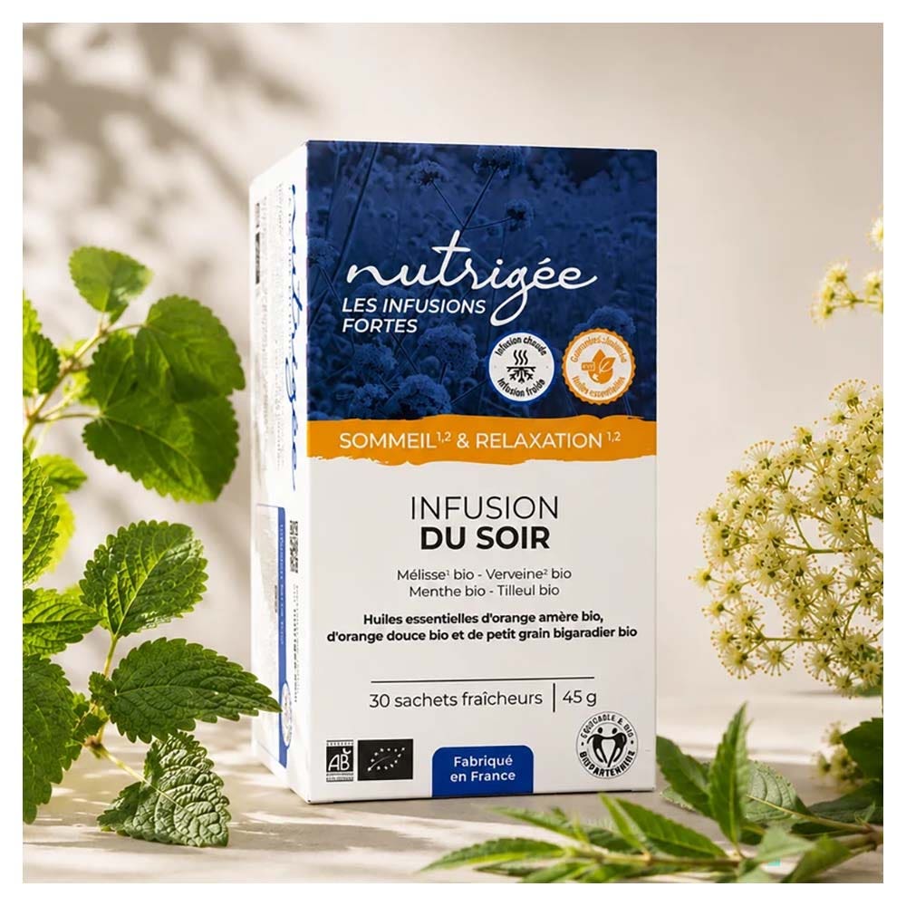 Nutrigée Infuso della sera biologico 30 Bustine