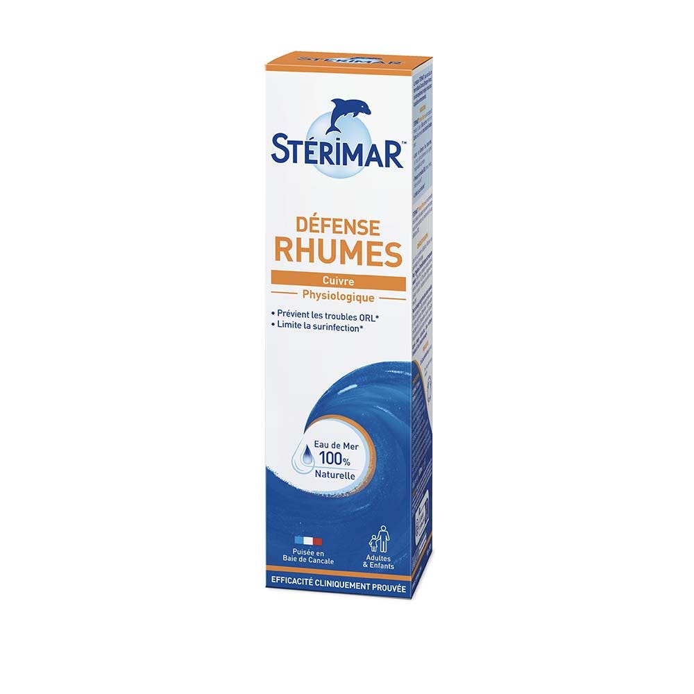 Sterimar Spray nasale arricchito di rame per il raffreddore Cuivre 100ml