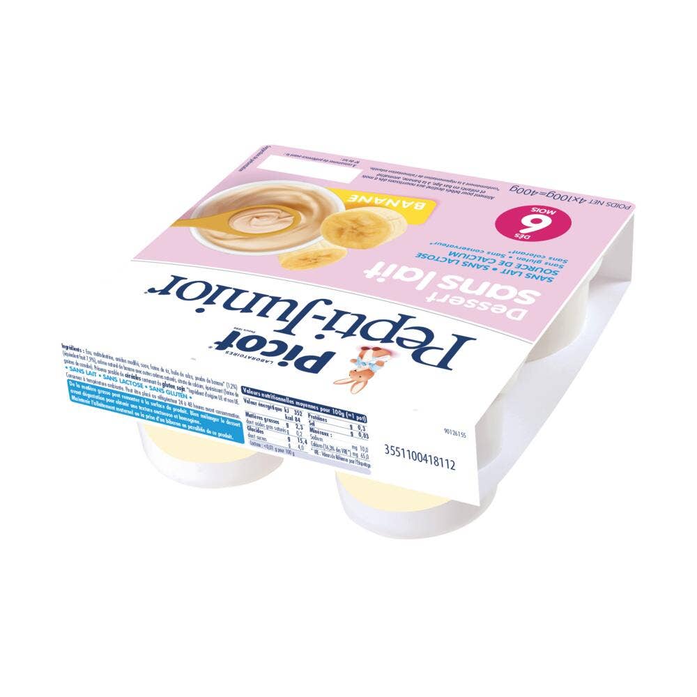 Picot Pepti Junior Dessert Senza Latte A partire da 6 mesi 4x100g